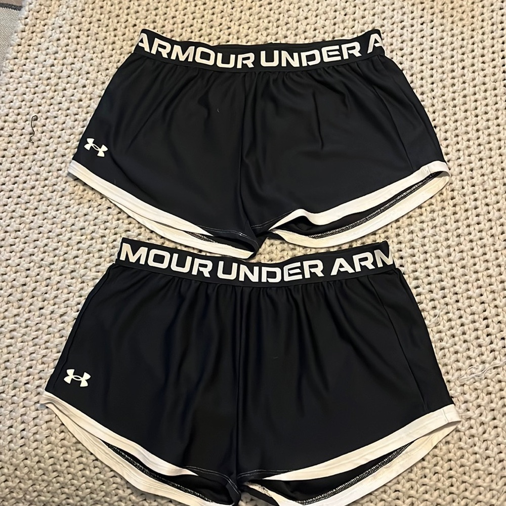 Girls youth Under Armour shorts